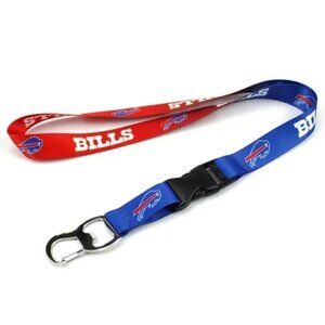 BUFFALO BILLS NFL FOOTBALL LANYARD KEYCHAIN